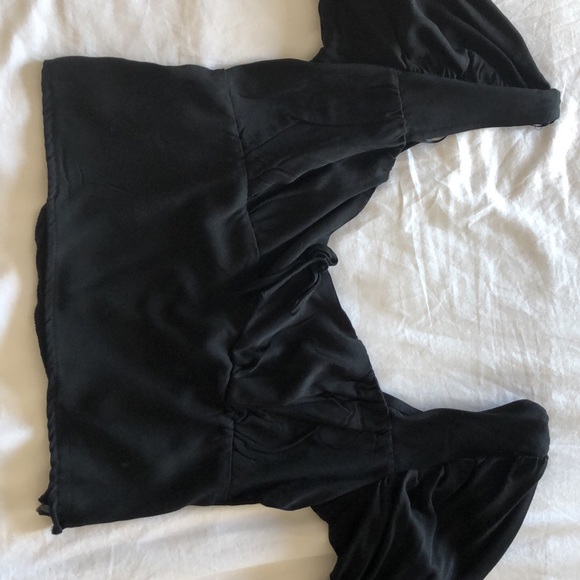 Cropped top Urban Outfitters black size M - Picture 3 of 3
